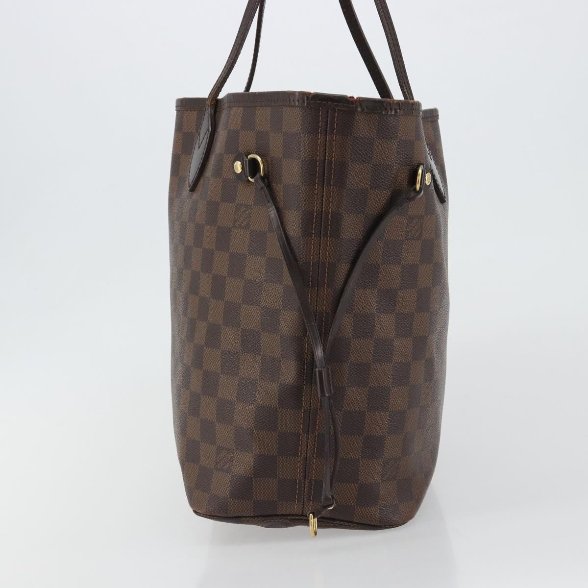 LOUIS VUITTON Damier Ebene Neverfull MM Tote Bag N51105 LV Auth am12029 - Jerrillo image 3