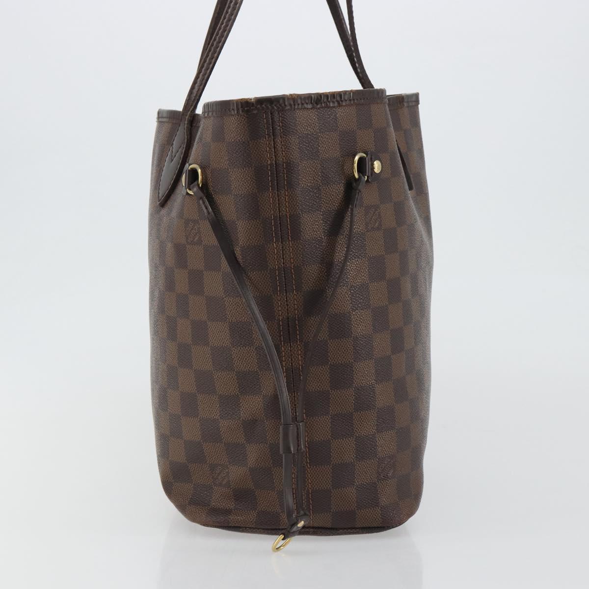 LOUIS VUITTON Damier Ebene Neverfull MM Tote Bag N51105 LV Auth am12029 - Jerrillo image 4