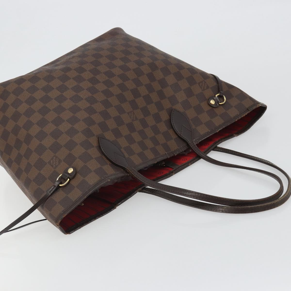 LOUIS VUITTON Damier Ebene Neverfull MM Tote Bag N51105 LV Auth am12029 - Jerrillo image 6