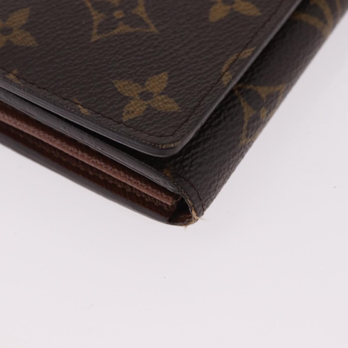 LOUIS VUITTON Monogram Porte Monnaie Billets Tresor Wallet M61730 Auth am12054V - Jerrillo image 7