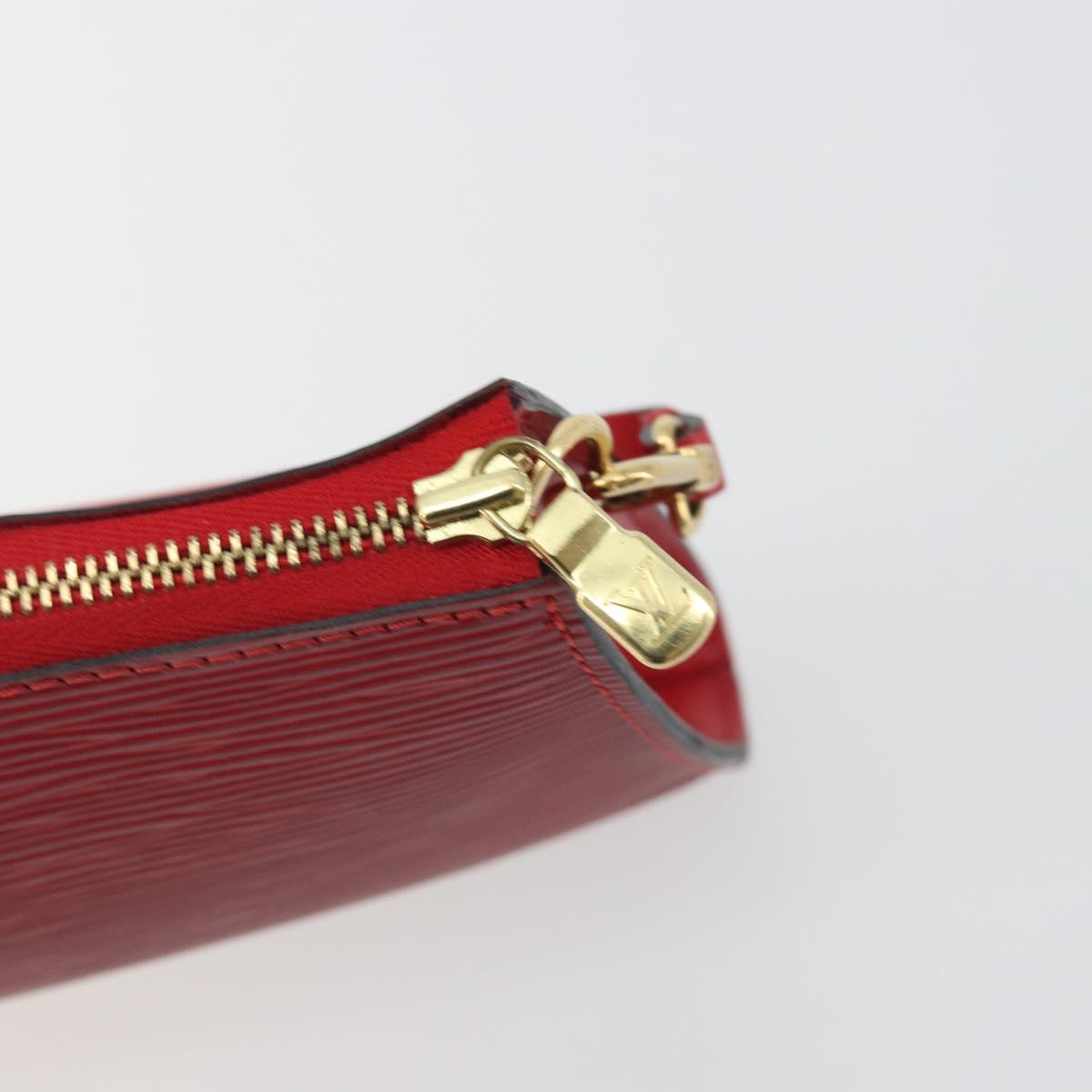 LOUIS VUITTON Epi Pochette Accessoires Pouch Red M52947 LV Auth am12093V - Jerrillo image 9
