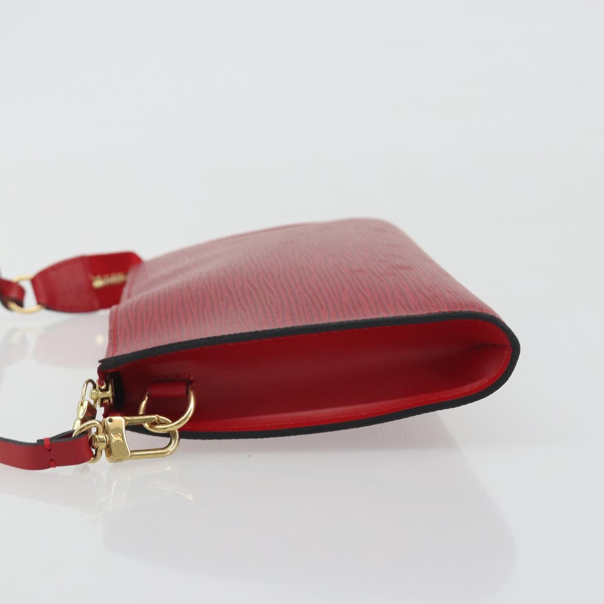 LOUIS VUITTON Epi Pochette Accessoires Pouch Red M52947 LV Auth am12093V - Jerrillo image 4