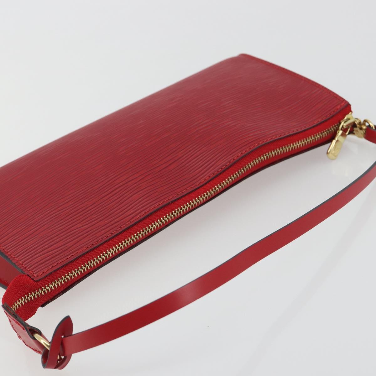LOUIS VUITTON Epi Pochette Accessoires Pouch Red M52947 LV Auth am12093V - Jerrillo image 6