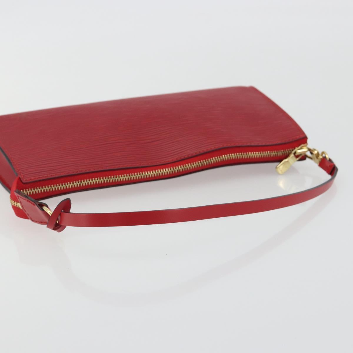 LOUIS VUITTON Epi Pochette Accessoires Pouch Red M52947 LV Auth am12093V - Jerrillo image 7