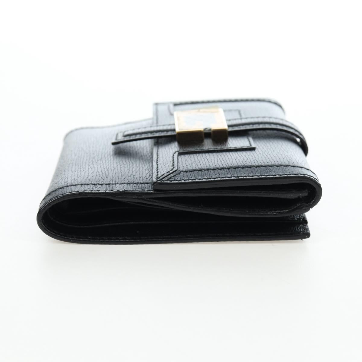 GUCCI G Trifold Wallet Leather Black Auth am12210V - Jerrillo image 5