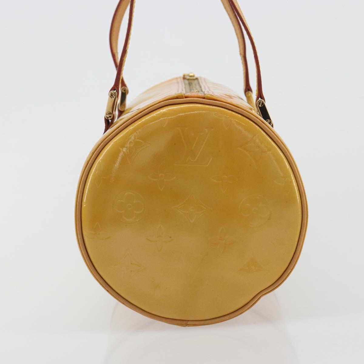 LOUIS VUITTON Monogram Vernis Bedford Hand Bag Beige M91006 LV Auth am12215V - Jerrillo image 3