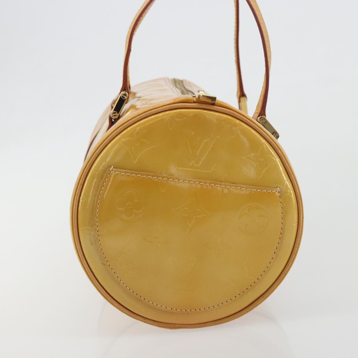 LOUIS VUITTON Monogram Vernis Bedford Hand Bag Beige M91006 LV Auth am12215V - Jerrillo image 4