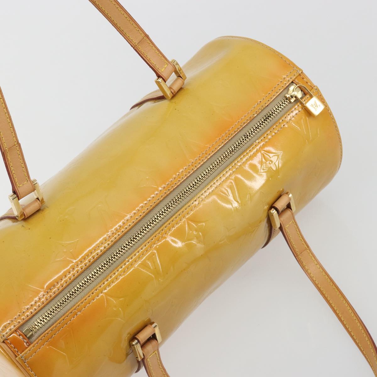 LOUIS VUITTON Monogram Vernis Bedford Hand Bag Beige M91006 LV Auth am12215V - Jerrillo image 6