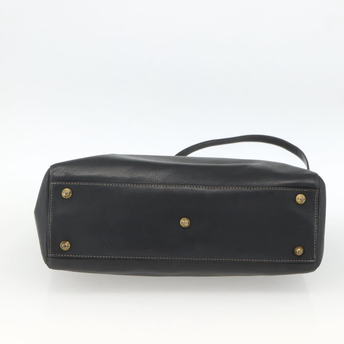 Borsa tote Christian Dior Lady Dior in pelle, 2 vie, nera e oro, autentica ARZ701 - Jerrillo image 5