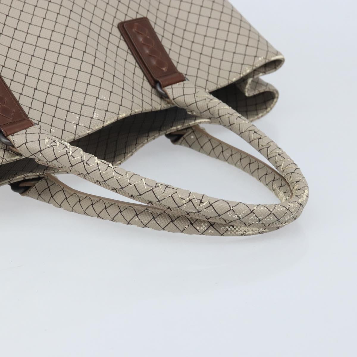 Borsa tote BOTTEGA VENETA in PVC e tela grigia, codice articolo BA11786 - Jerrillo image 7