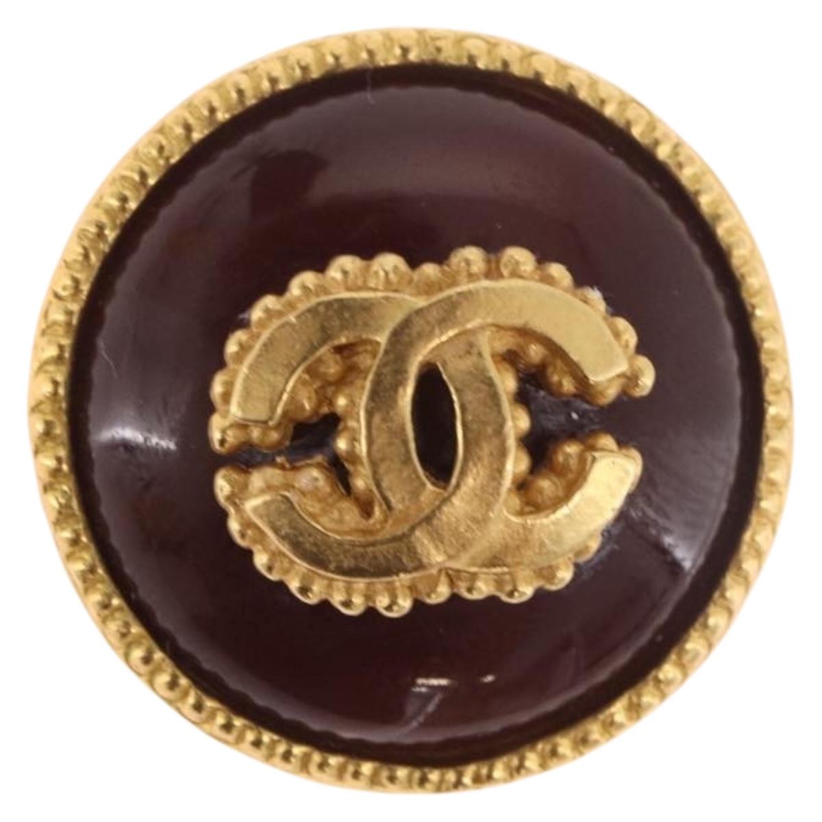 CHANEL Earring Metal Gold Tone CC Auth BA13637M - Jerrillo image 9