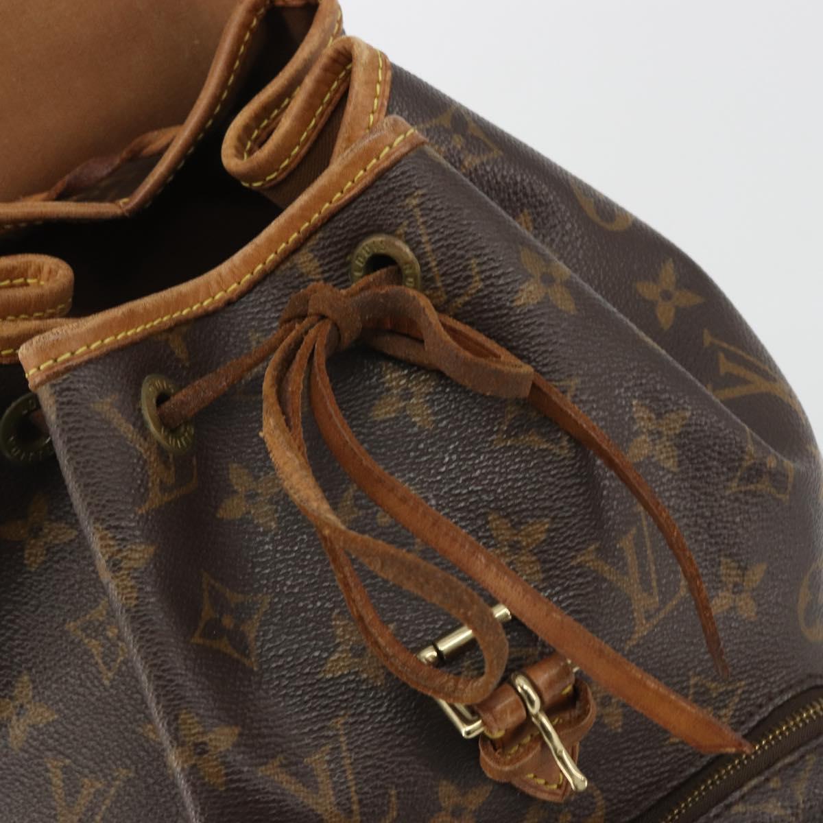LOUIS VUITTON Monogram Montsouris MM Backpack M51136 LV Auth BA13671 - Jerrillo image 10