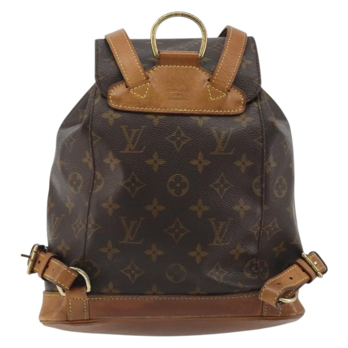 LOUIS VUITTON Monogram Montsouris MM Backpack M51136 LV Auth BA13671 - Jerrillo image 2