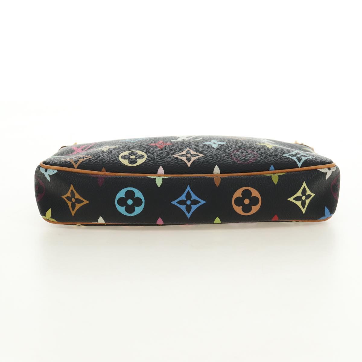 LOUIS VUITTON Multicolor Pochette Accessoires Pouch Black M92648 Auth BA13769V - Jerrillo image 5