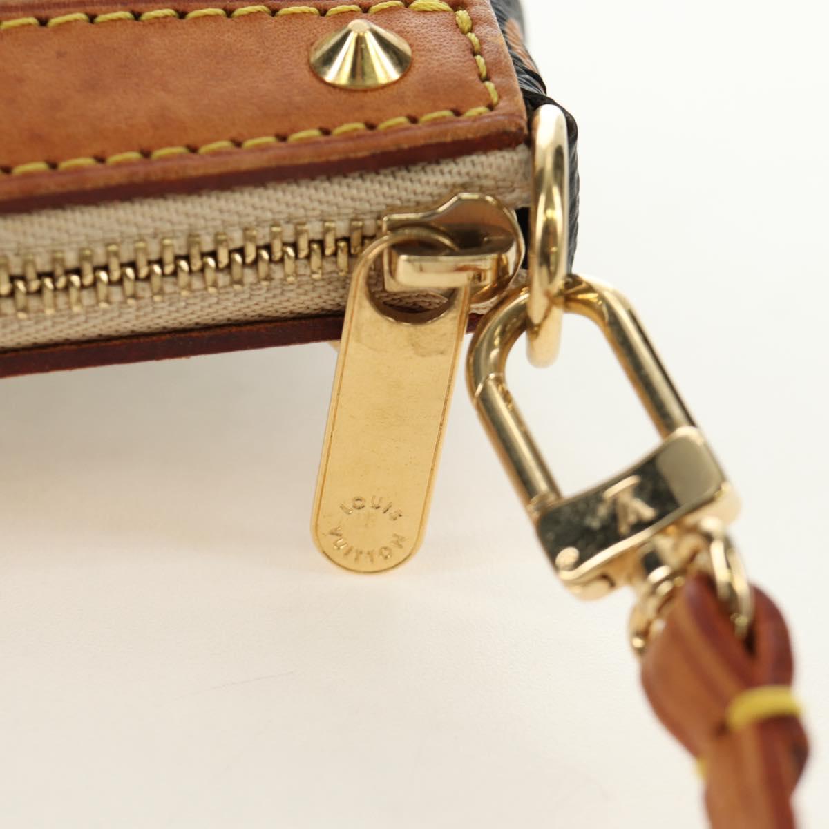 LOUIS VUITTON Multicolor Pochette Accessoires Pouch Black M92648 Auth BA13769V - Jerrillo image 10