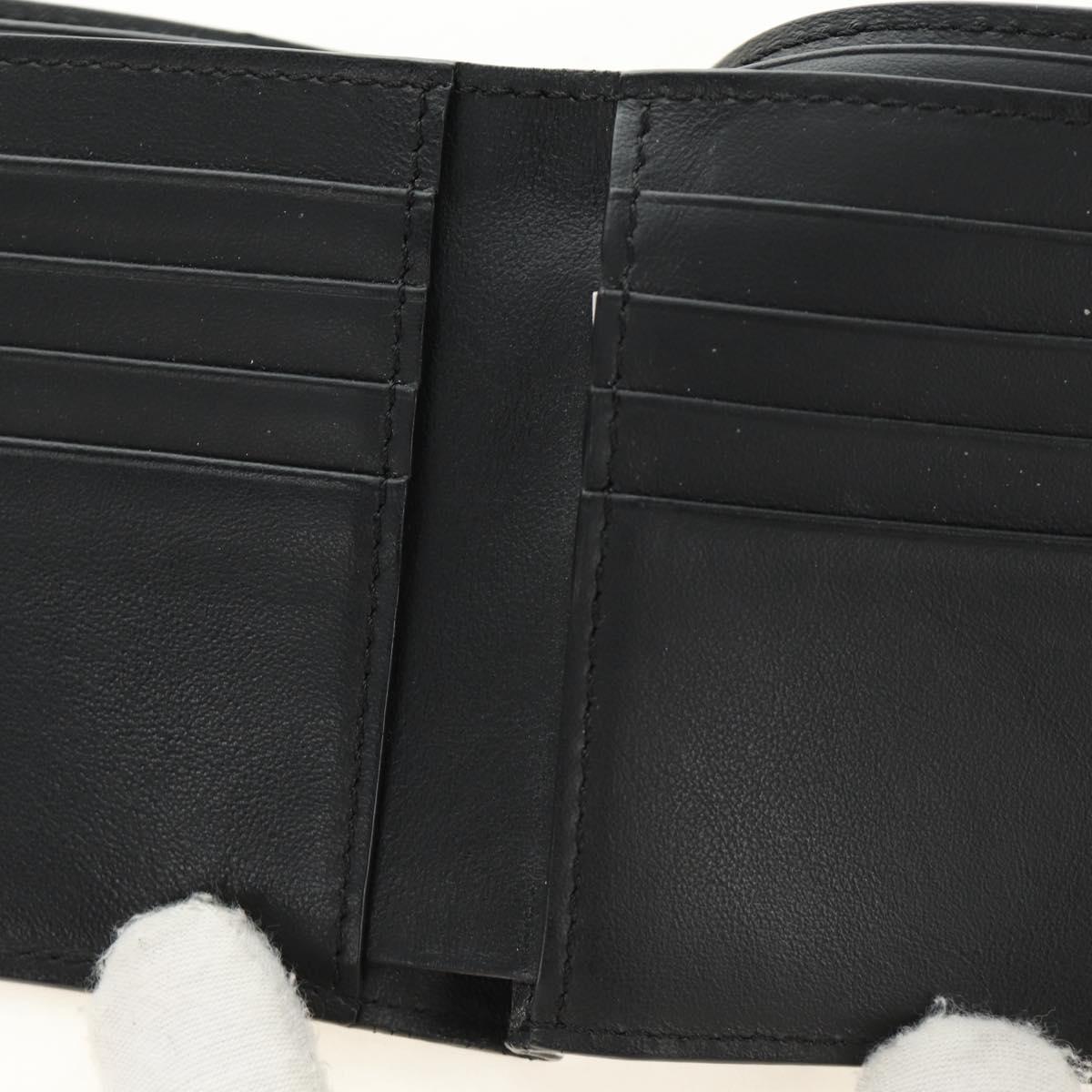 FENDI Zucca Canvas Bifold Wallet Leather Green Black Auth BA13848A - Jerrillo image 9