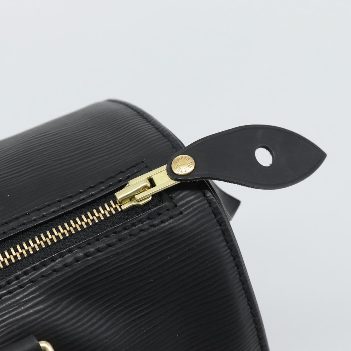 LOUIS VUITTON Epi Speedy 30 Hand Bag Noir Black M43002 LV Auth BA13894A - Jerrillo image 10