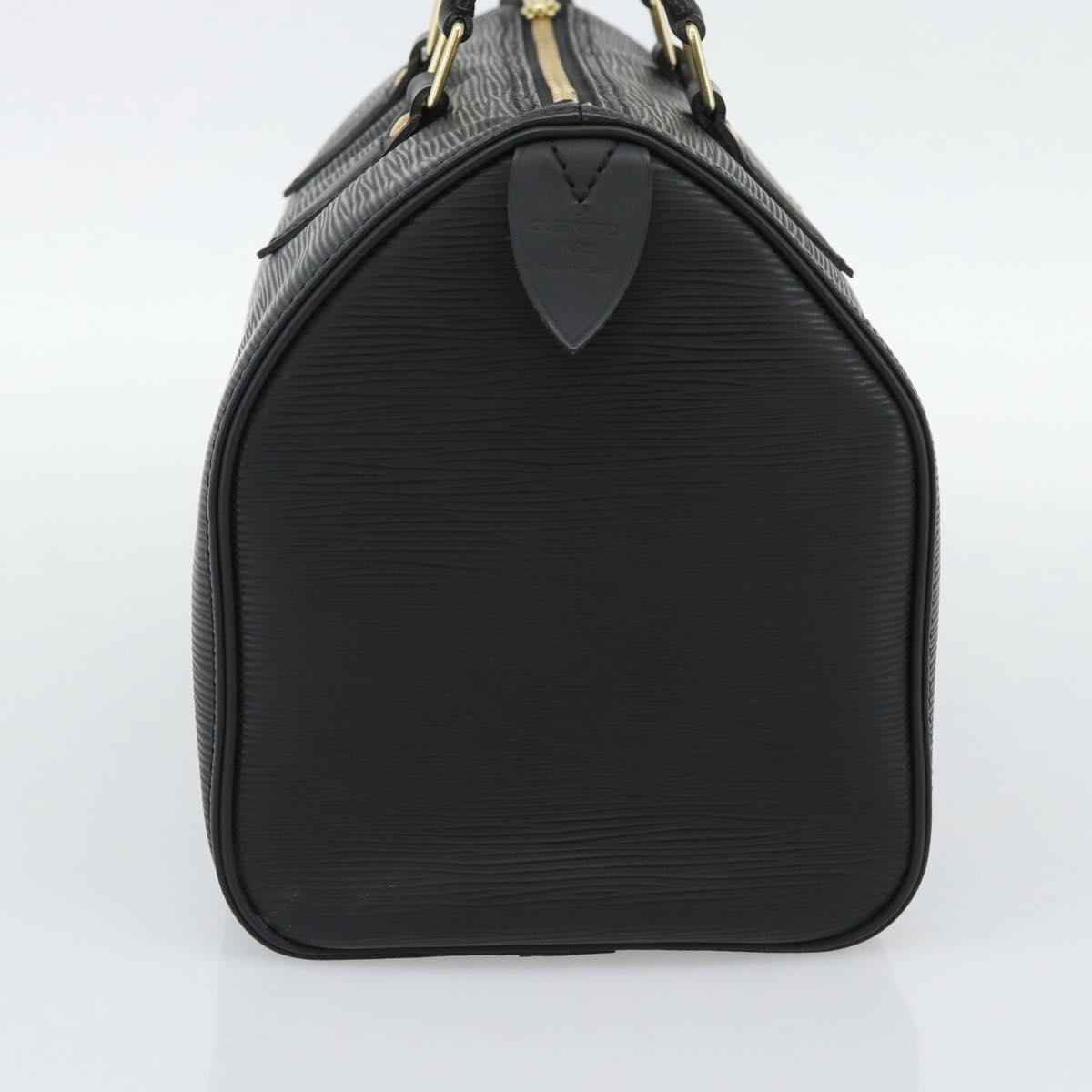 LOUIS VUITTON Epi Speedy 30 Hand Bag Noir Black M43002 LV Auth BA13894A - Jerrillo image 4
