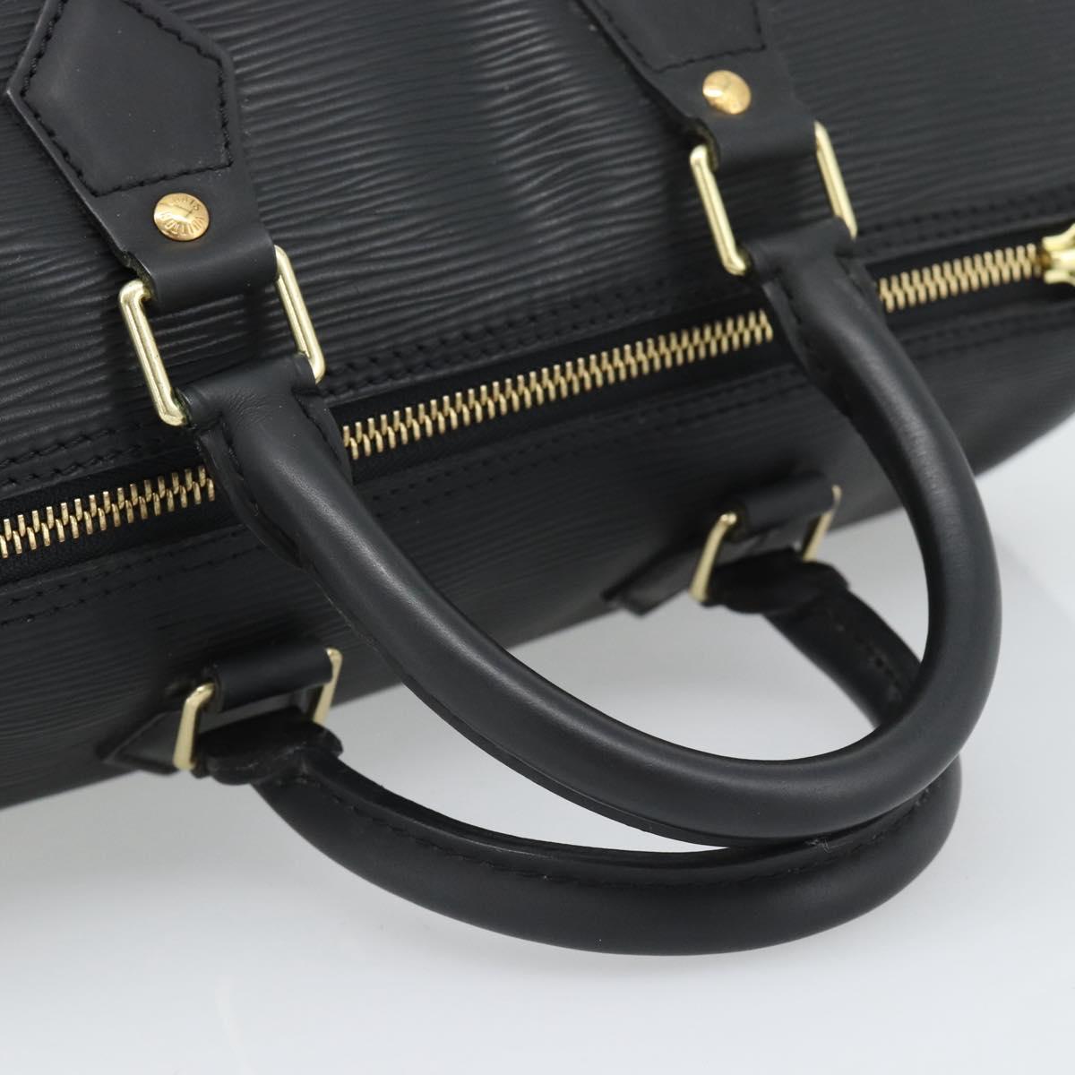 LOUIS VUITTON Epi Speedy 30 Hand Bag Noir Black M43002 LV Auth BA13894A - Jerrillo image 7