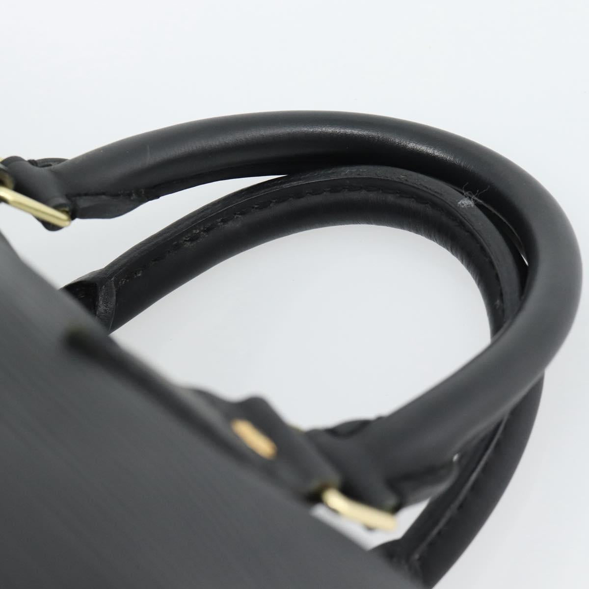 LOUIS VUITTON Epi Speedy 30 Hand Bag Noir Black M43002 LV Auth BA13894A - Jerrillo image 8