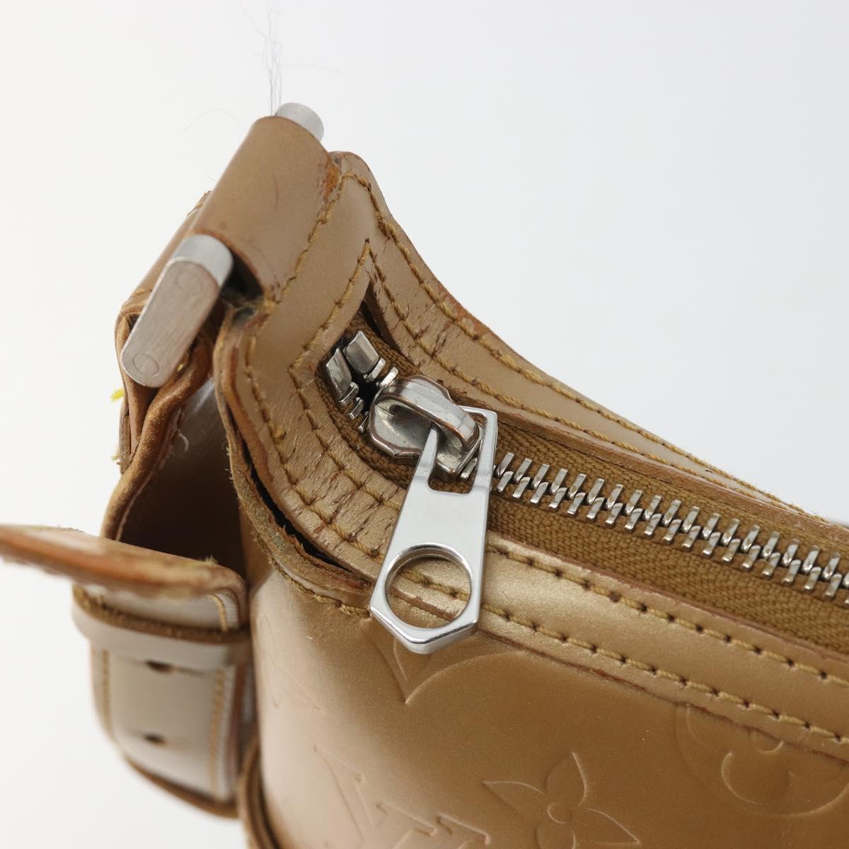 LOUIS VUITTON Monogram Mat Sutter Shoulder Bag Amble M55167 LV Auth BA13917 - Jerrillo image 10