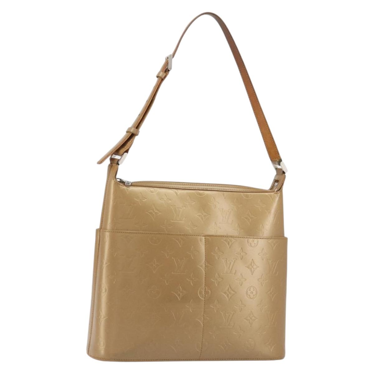 LOUIS VUITTON Monogram Mat Sutter Shoulder Bag Amble M55167 LV Auth BA13917 - Jerrillo