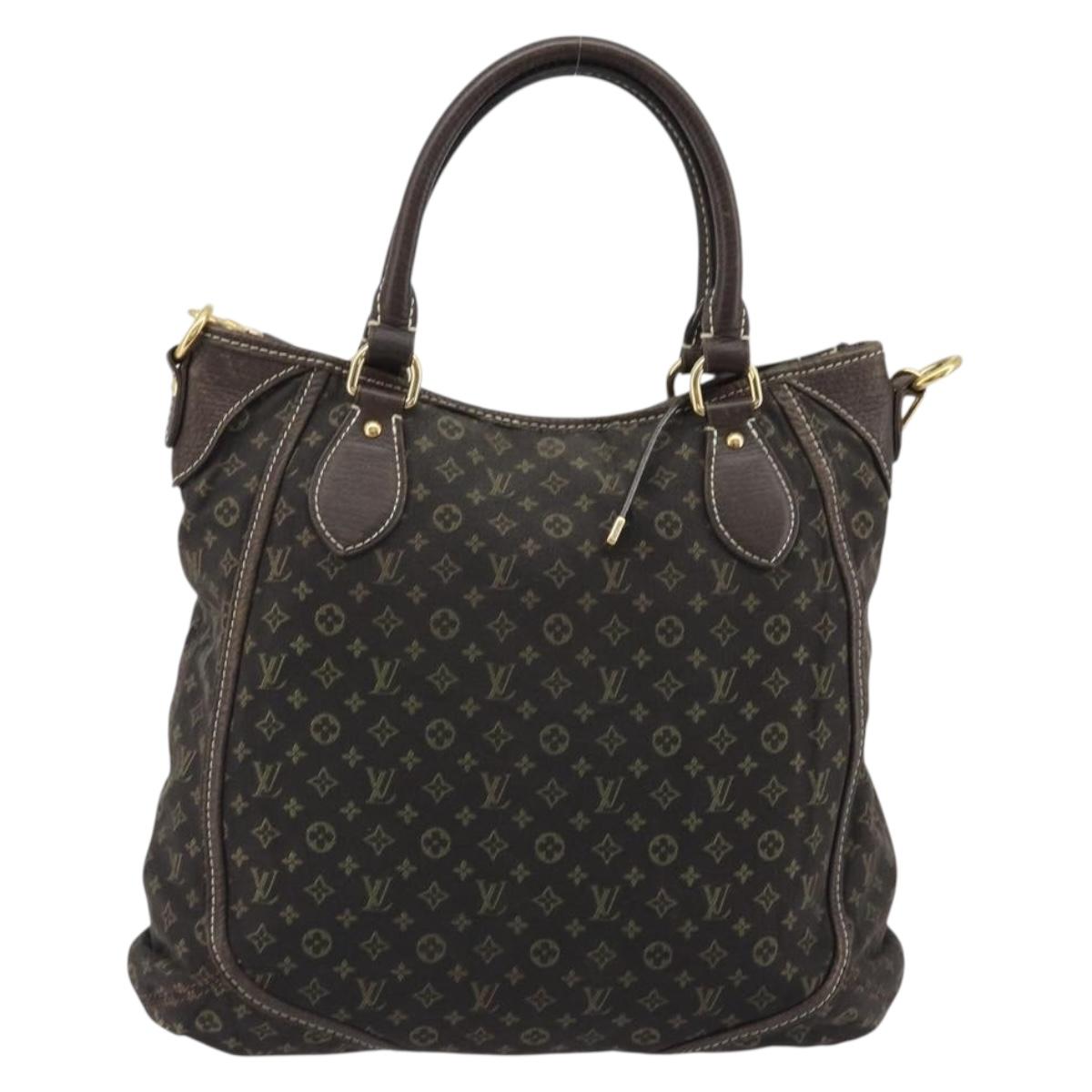 LOUIS VUITTON Monogram Mini Lin Buzasu Anjoul Brown Ebene M95617 LV Auth BA13988 - Jerrillo image 2