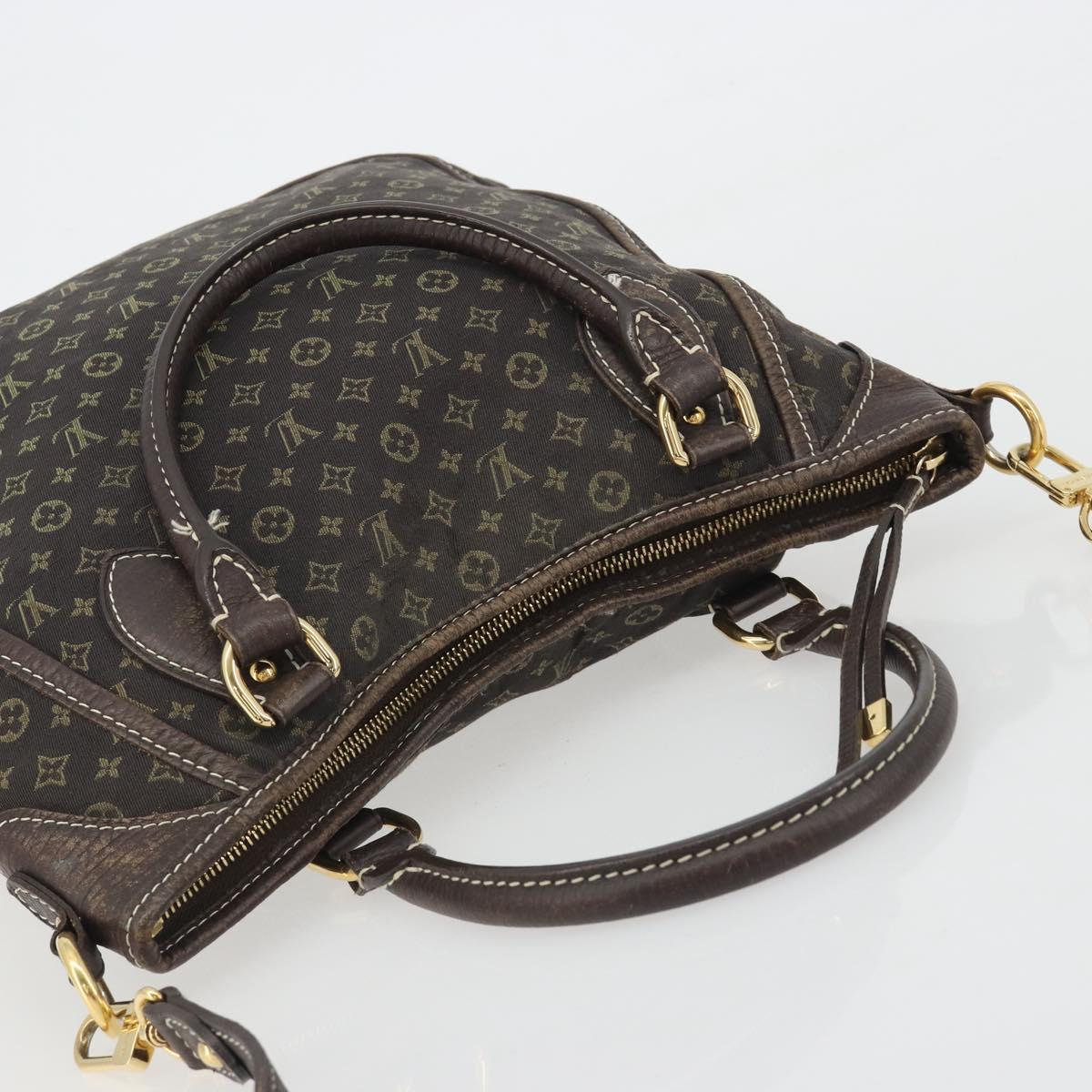 LOUIS VUITTON Monogram Mini Lin Buzasu Anjoul Brown Ebene M95617 LV Auth BA13988 - Jerrillo image 6