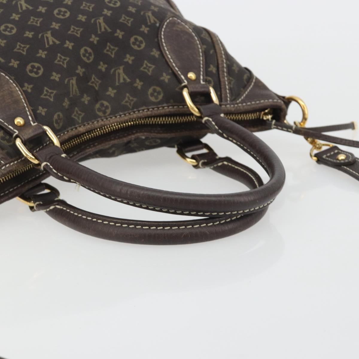 LOUIS VUITTON Monogram Mini Lin Buzasu Anjoul Brown Ebene M95617 LV Auth BA13988 - Jerrillo image 7