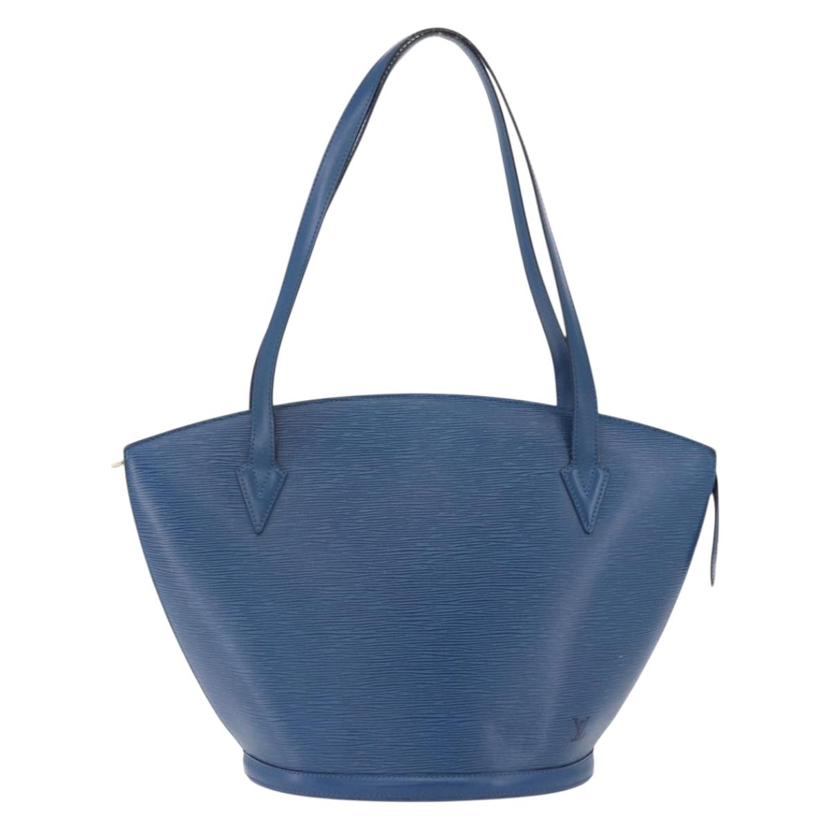 LOUIS VUITTON Epi Saint Jacques Shopping Shoulder Bag Blue M52275 Auth BA14083 - Jerrillo image 2