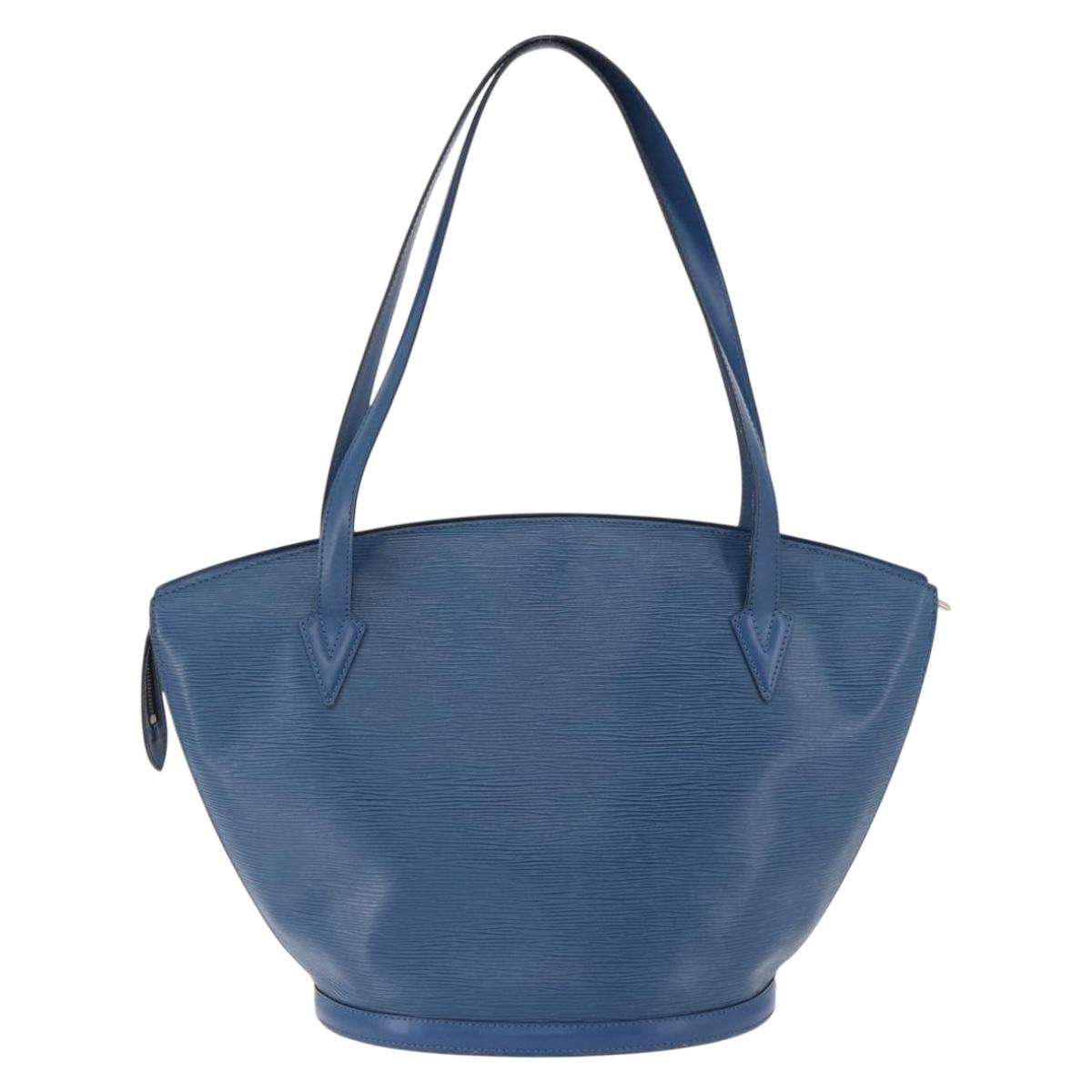 LOUIS VUITTON Epi Saint Jacques Shopping Shoulder Bag Blue M52275 Auth BA14083 - Jerrillo image 3