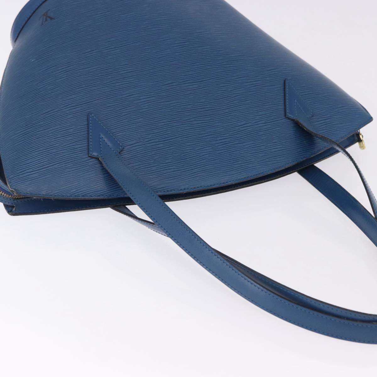 LOUIS VUITTON Epi Saint Jacques Shopping Shoulder Bag Blue M52275 Auth BA14083 - Jerrillo image 6