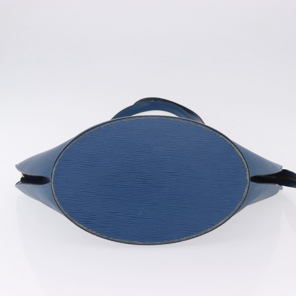 LOUIS VUITTON Epi Saint Jacques Shopping Shoulder Bag Blue M52275 Auth BA14083 - Jerrillo image 9