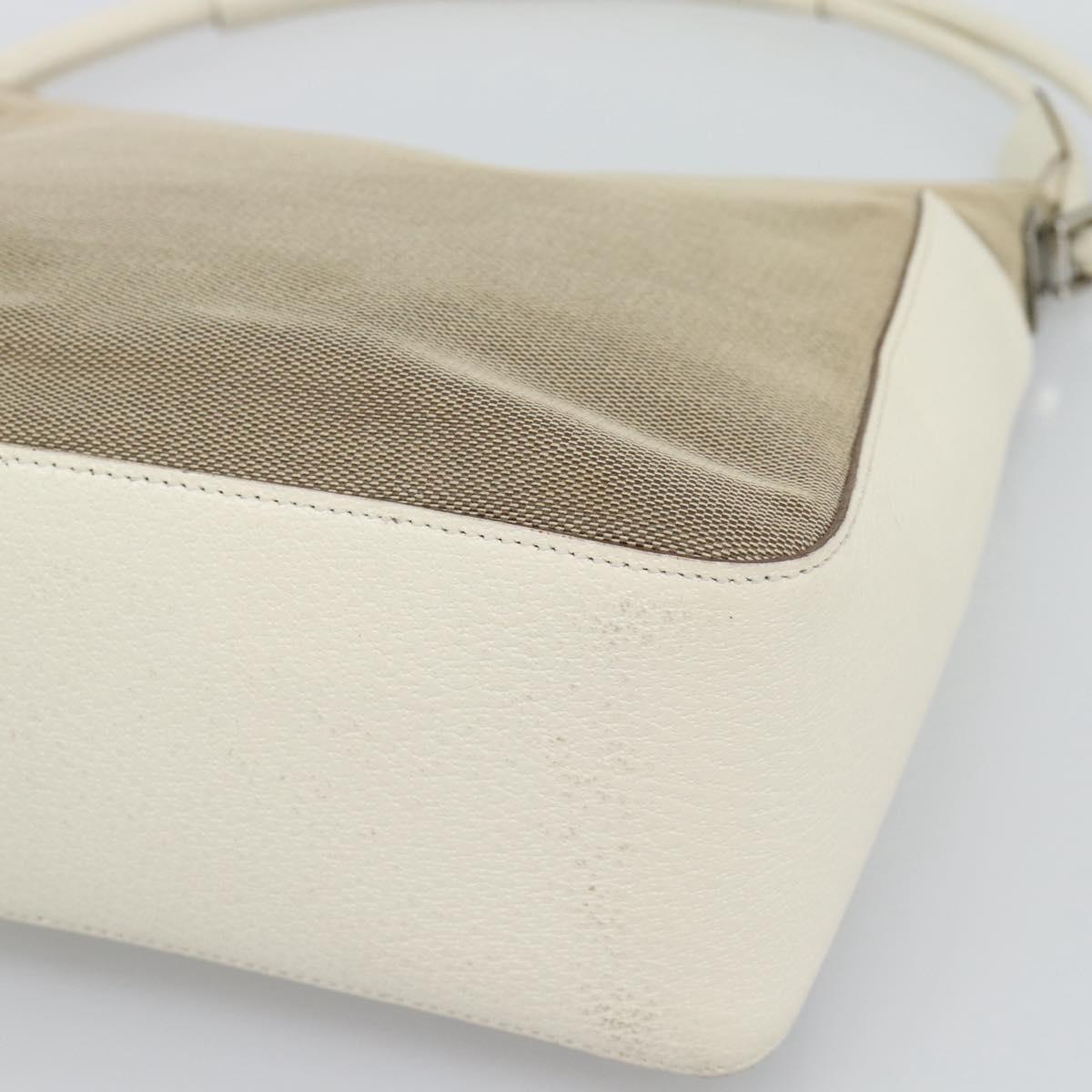 GUCCI GG Canvas Shoulder Bag Beige Silver 001 3766 Auth BA14143 - Jerrillo image 10