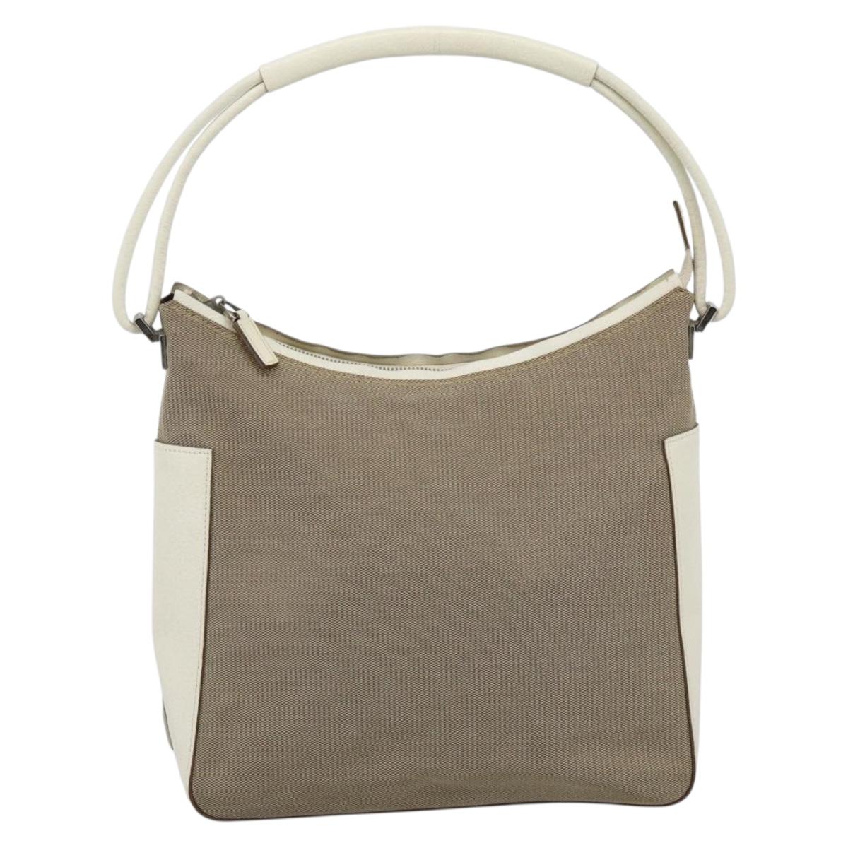 GUCCI GG Canvas Shoulder Bag Beige Silver 001 3766 Auth BA14143 - Jerrillo image 2