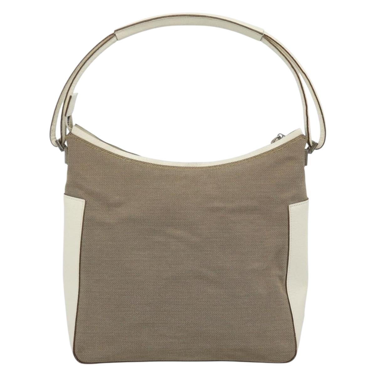 GUCCI GG Canvas Shoulder Bag Beige Silver 001 3766 Auth BA14143 - Jerrillo image 3