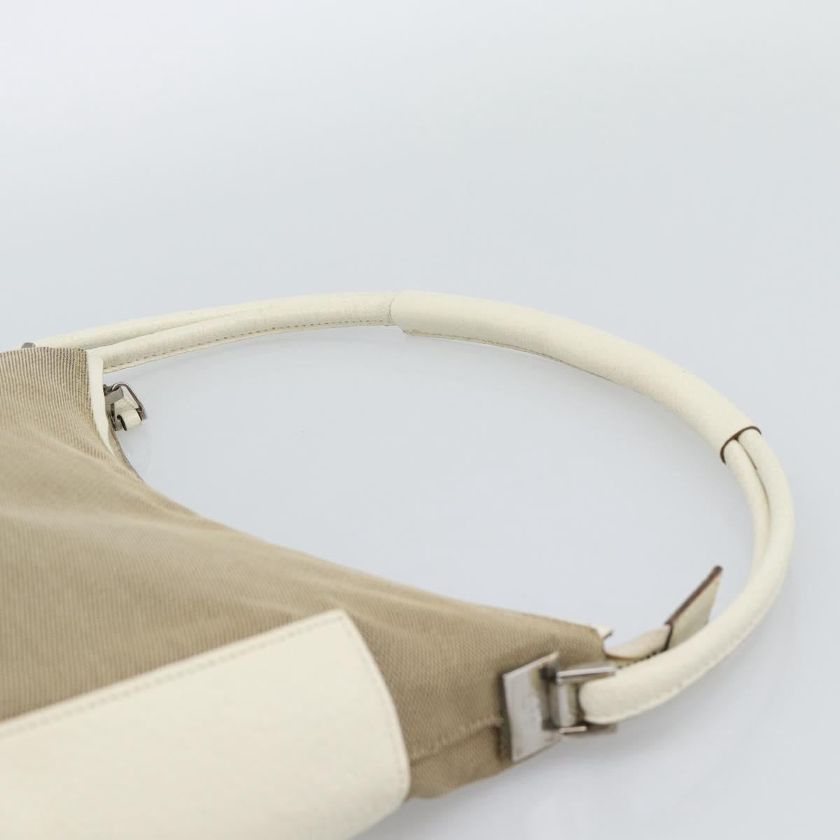 GUCCI GG Canvas Shoulder Bag Beige Silver 001 3766 Auth BA14143 - Jerrillo image 8