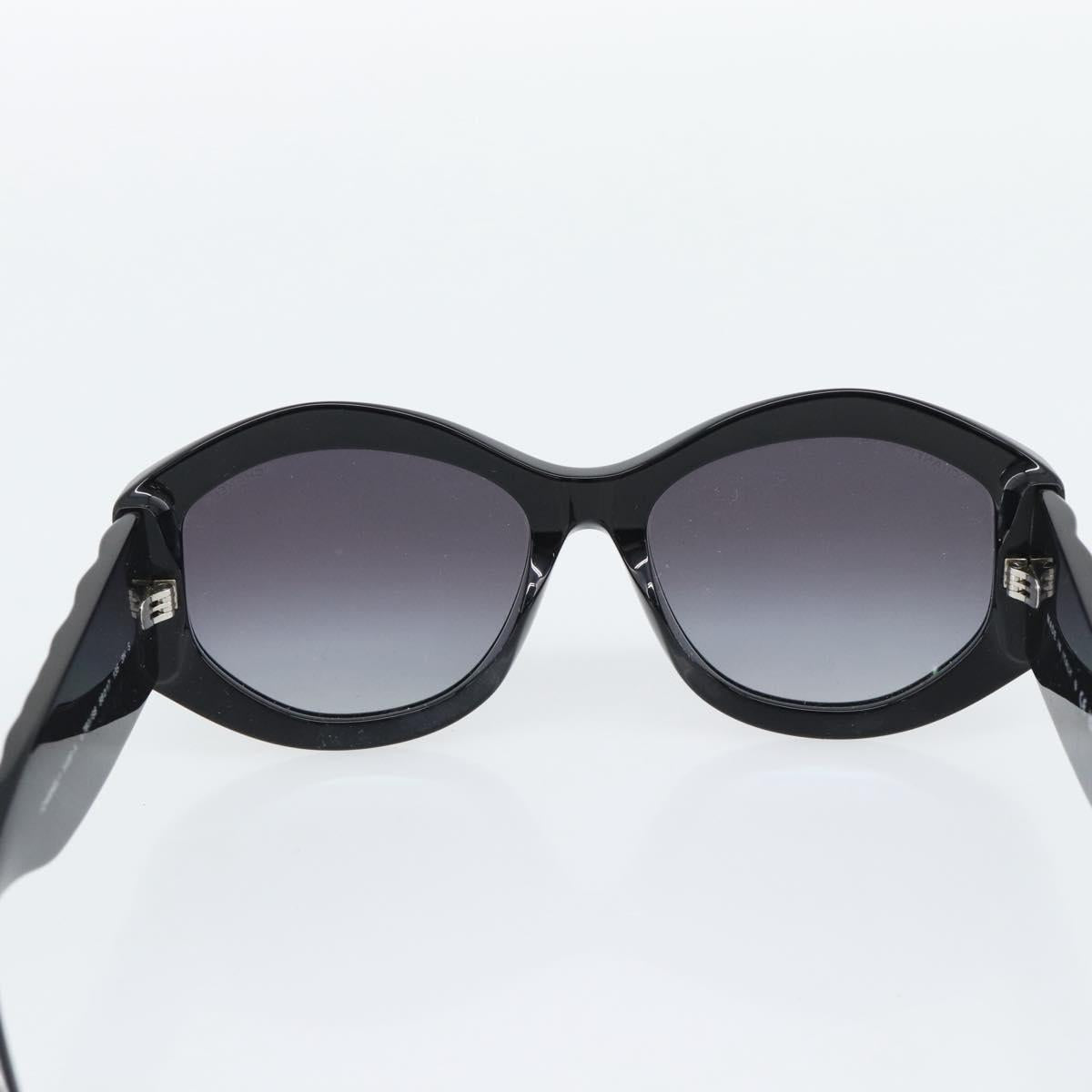 CHANEL Sunglasses Plastic Black CC Auth BA14257M - Jerrillo image 10