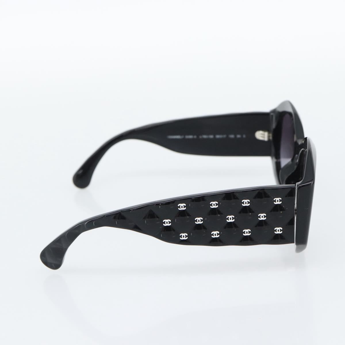 CHANEL Sunglasses Plastic Black CC Auth BA14257M - Jerrillo image 4