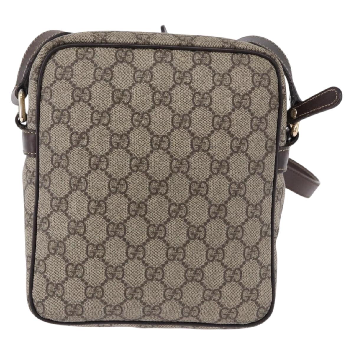 GUCCI GG Supreme Shoulder Bag PVC Beige Gold 233268 Auth BA14504 - Jerrillo image 2