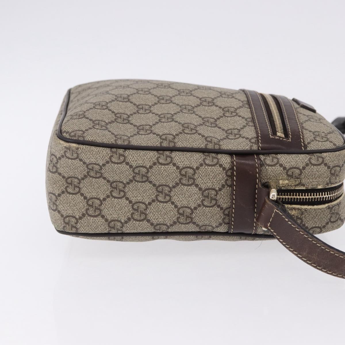 GUCCI GG Supreme Shoulder Bag PVC Beige Gold 233268 Auth BA14504 - Jerrillo image 3