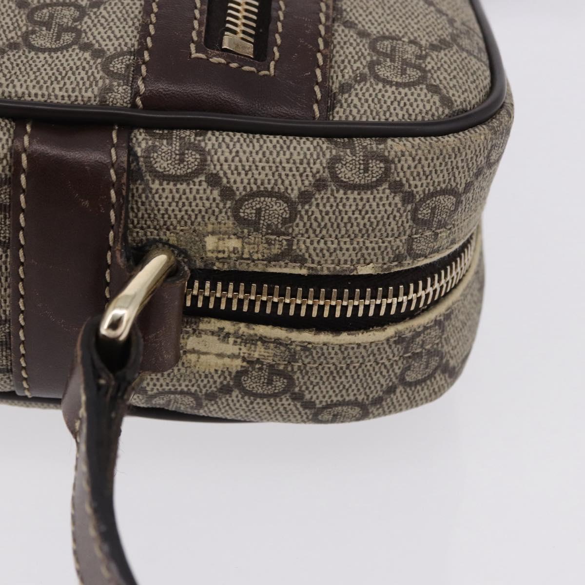 GUCCI GG Supreme Shoulder Bag PVC Beige Gold 233268 Auth BA14504 - Jerrillo image 4