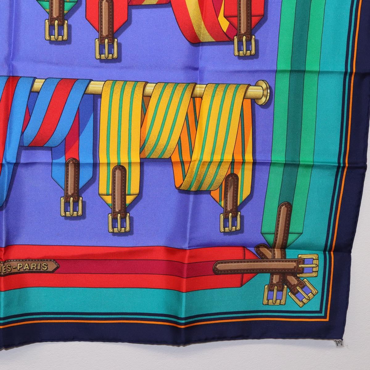 HERMES Carre 90 Scarf Silk Multicolor Auth BA14509M - Jerrillo image 10