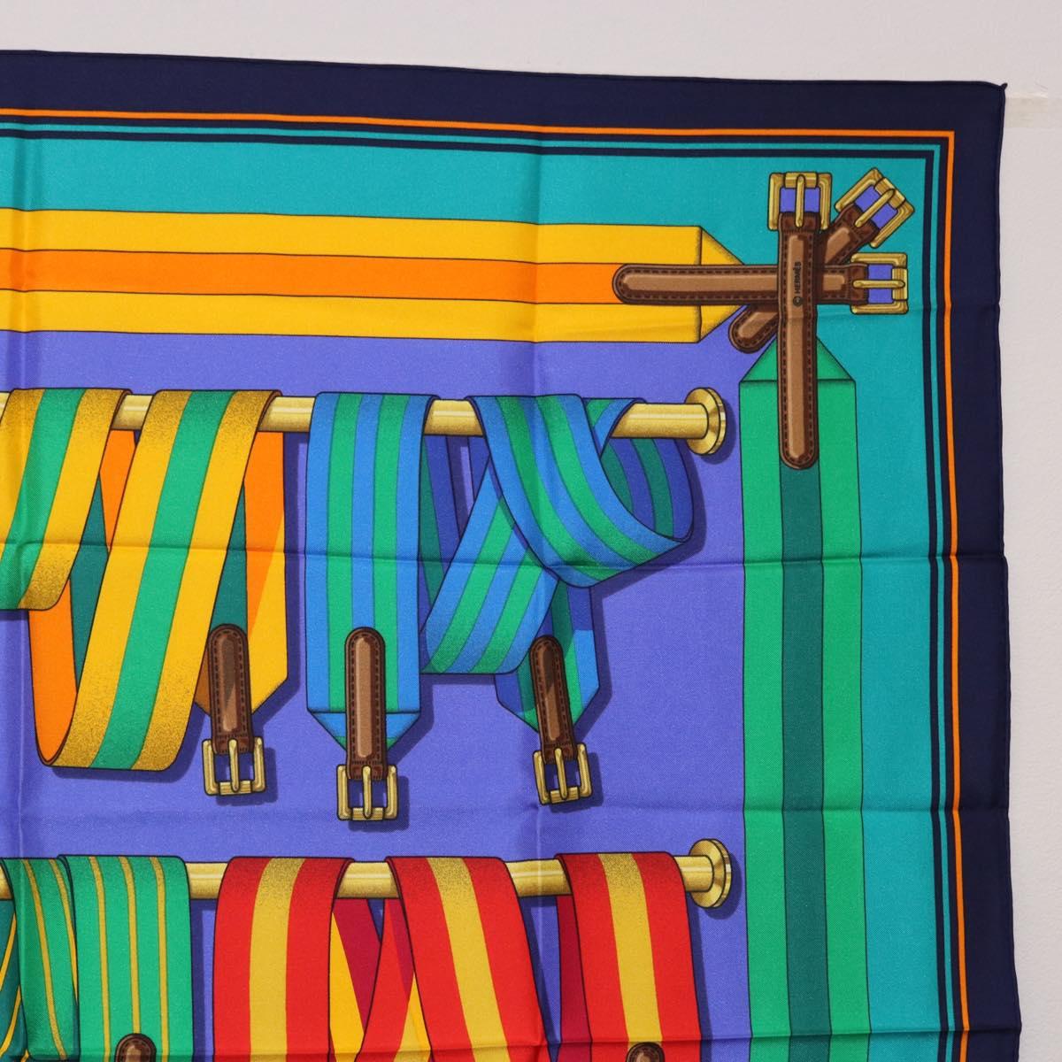 HERMES Carre 90 Scarf Silk Multicolor Auth BA14509M - Jerrillo image 4