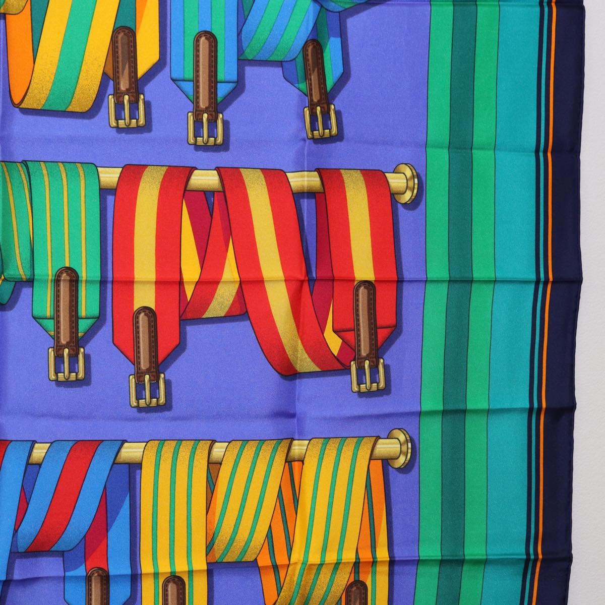 HERMES Carre 90 Scarf Silk Multicolor Auth BA14509M - Jerrillo image 7
