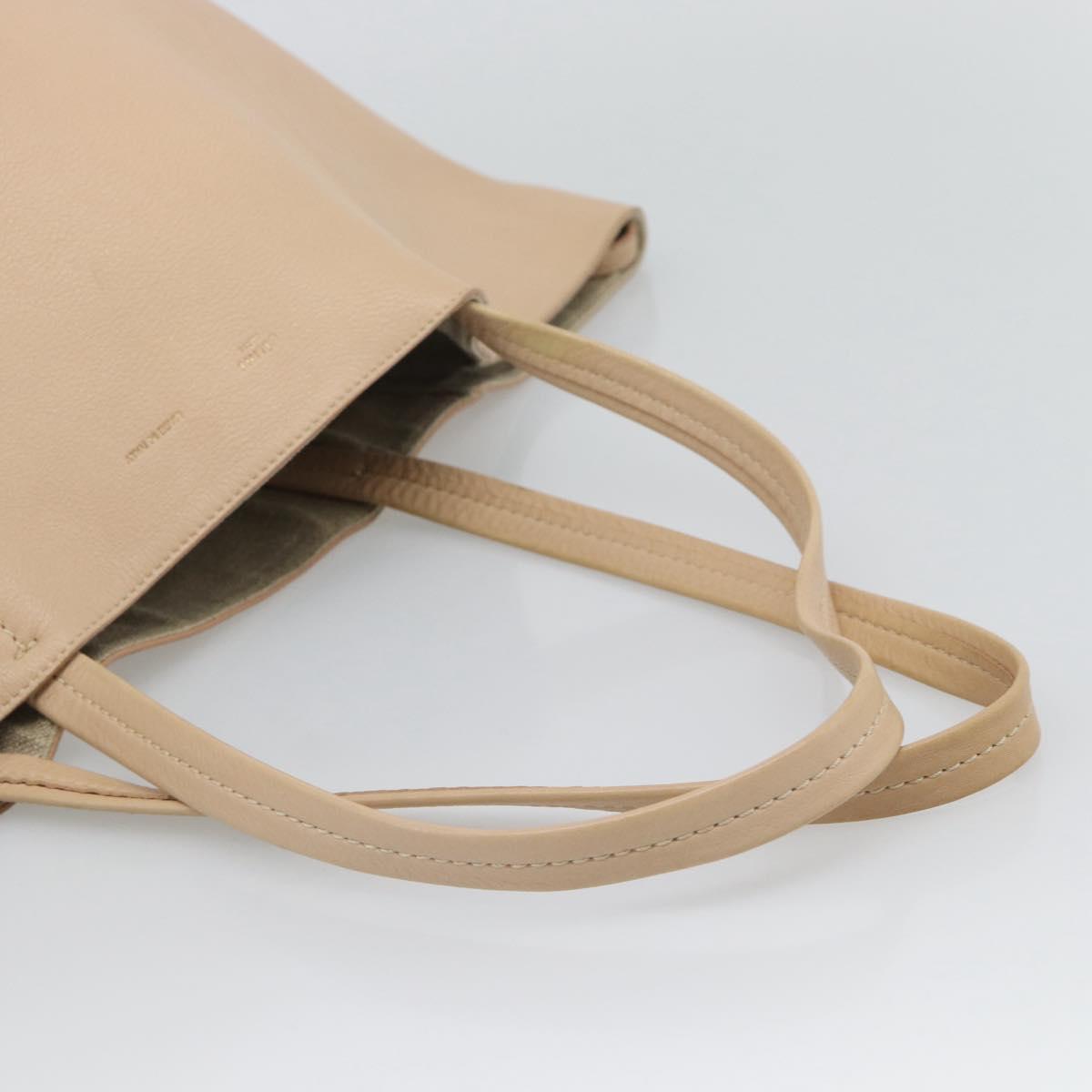 CELINE Tote Bag Leather Beige Auth BA14562A - Jerrillo image 7