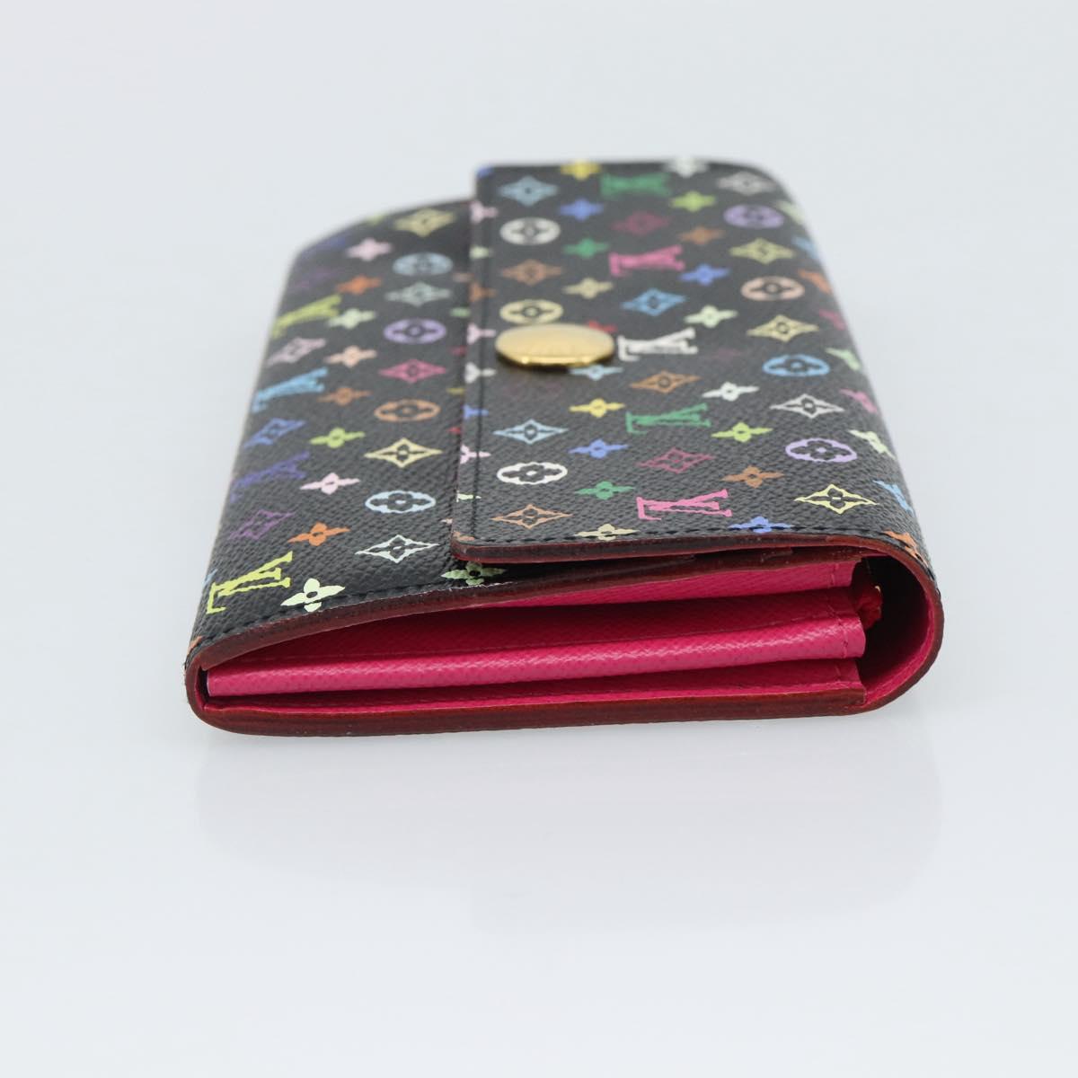 LOUIS VUITTON Monogram Multicolor Portefeiulle Sarah Black M60668 Auth BA14625V - Jerrillo image 4