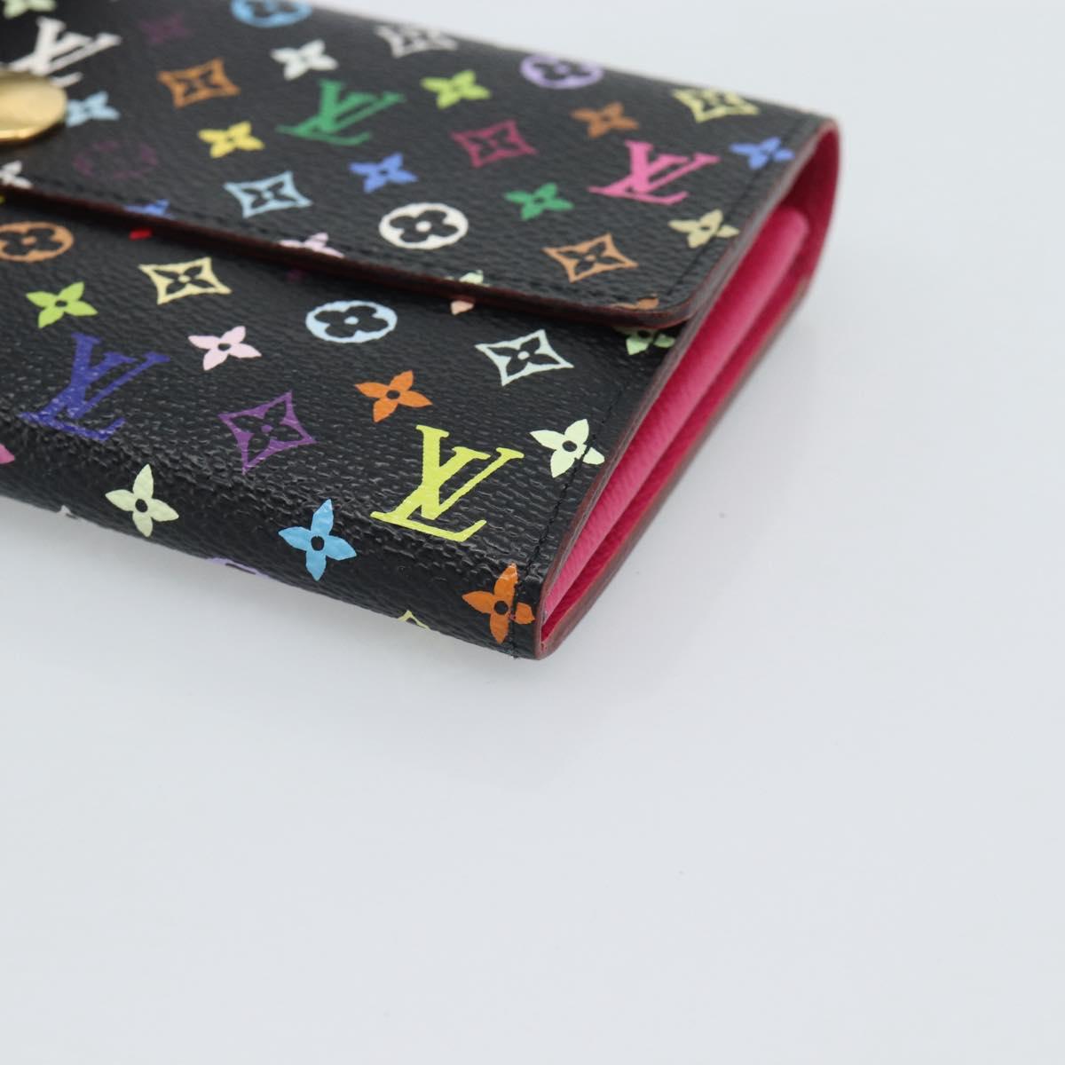 LOUIS VUITTON Monogram Multicolor Portefeiulle Sarah Black M60668 Auth BA14625V - Jerrillo image 7