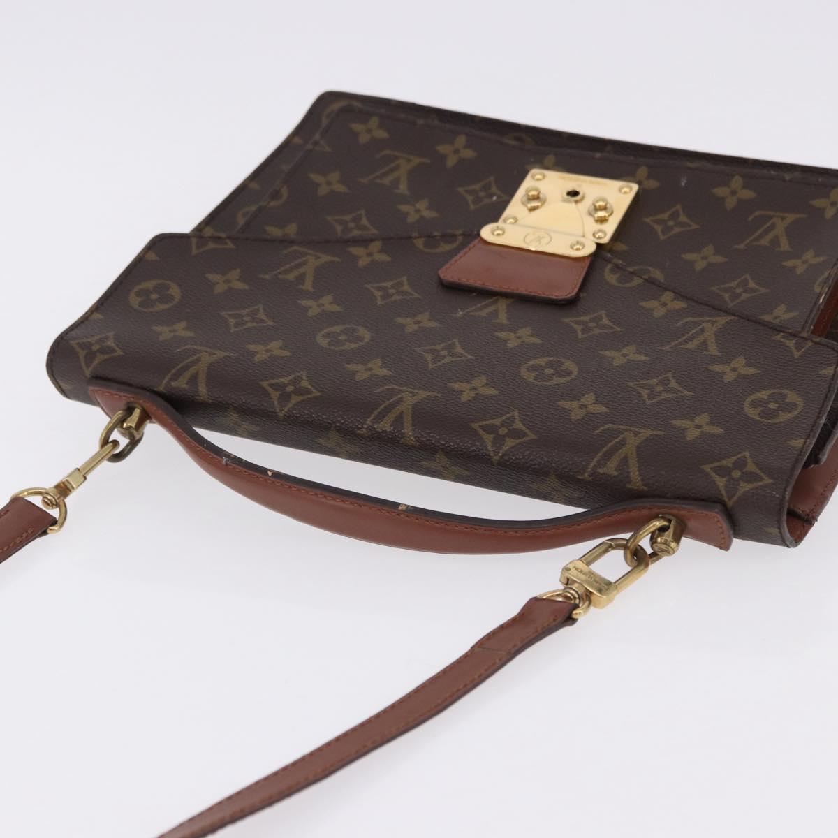 LOUIS VUITTON Monogram Monceau 28 Hand Bag 2way M51185 LV Auth BA14646 - Jerrillo image 6