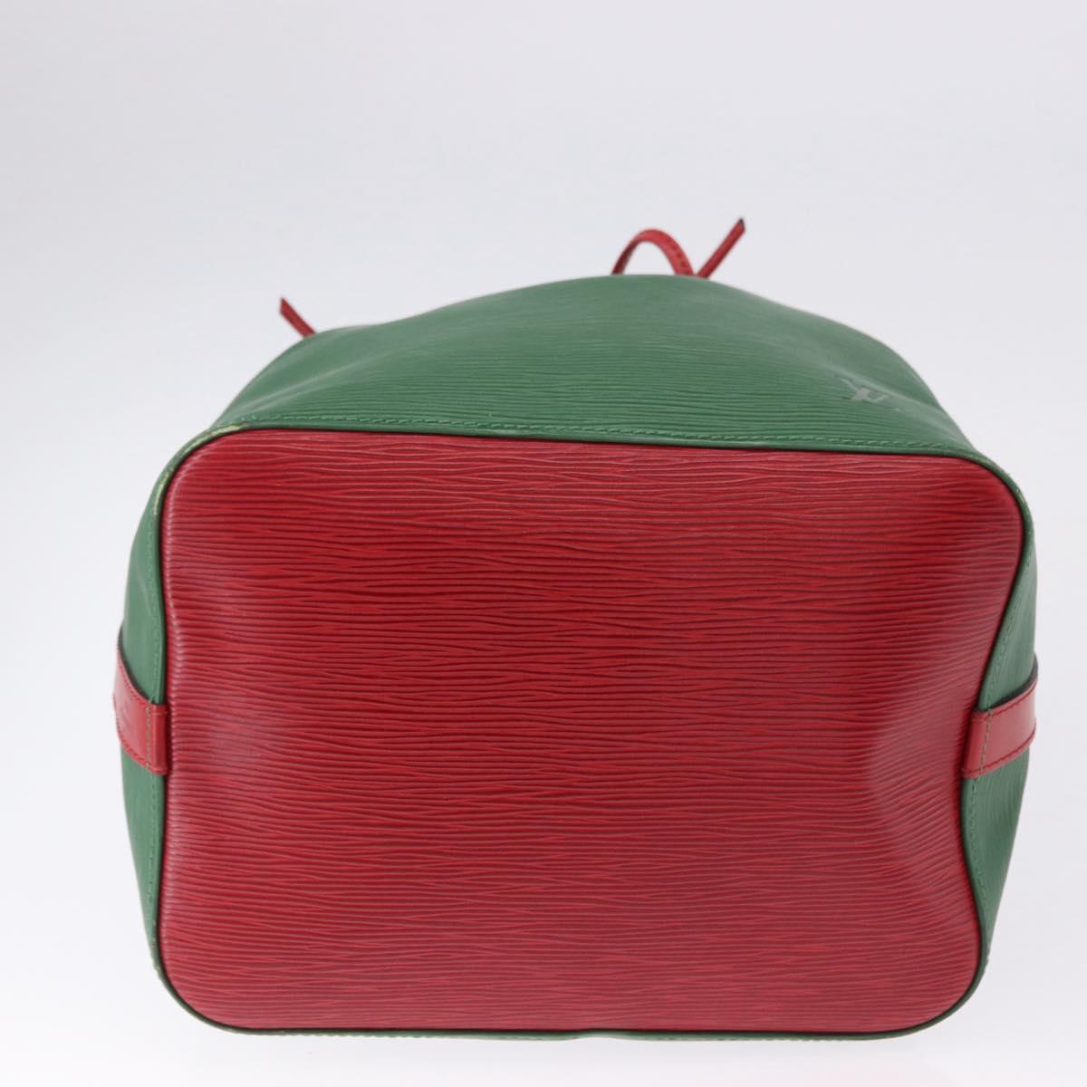 LOUIS VUITTON Epi Petit Noe Shoulder Bag Green Red M44147 LV Auth BA14655A - Jerrillo image 5